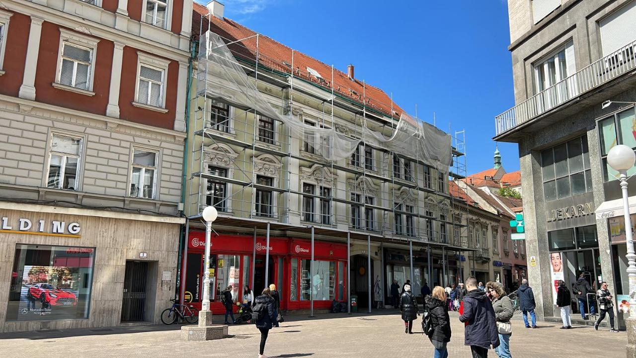 Green Gallery On A Main Square Leilighet Zagreb Eksteriør bilde